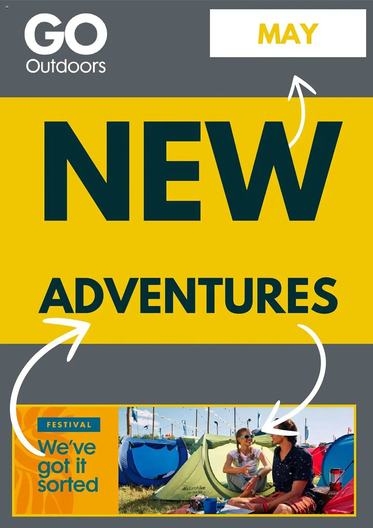 GO Outdoors leaflet from 1 May to 1 June 2025 - Catalogue Page 1