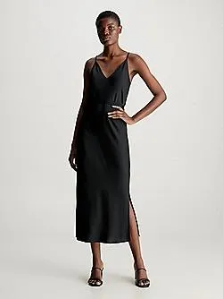 Relaxed Midi Slip Dress