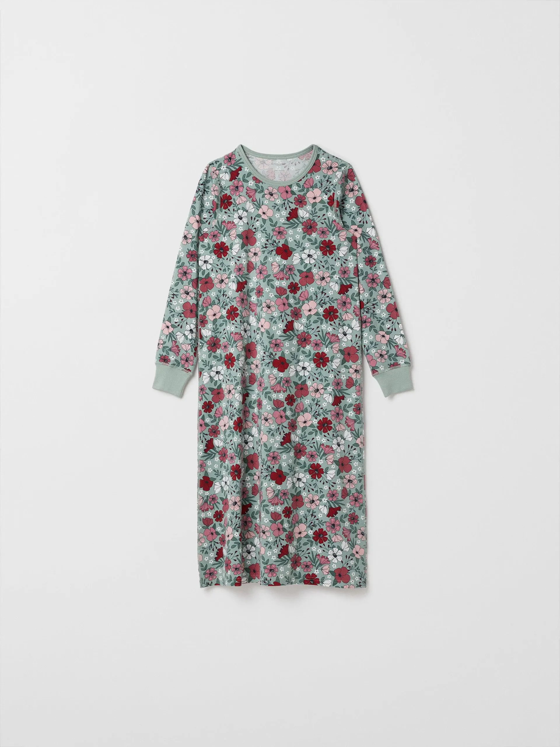 Floral Print Adult Nightdress