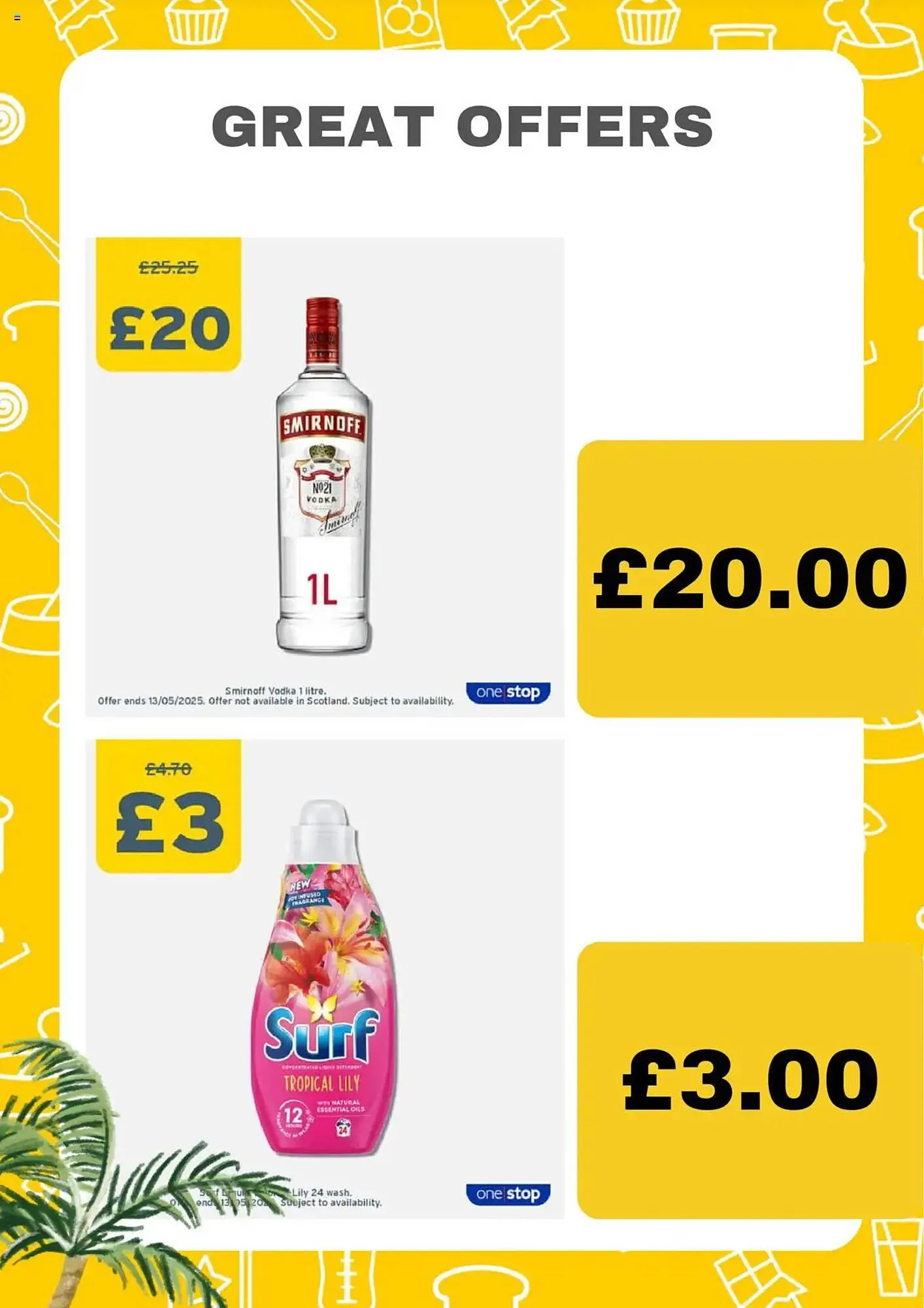 One Stop leaflet from 29 April to 28 June 2025 - Catalogue Page 5