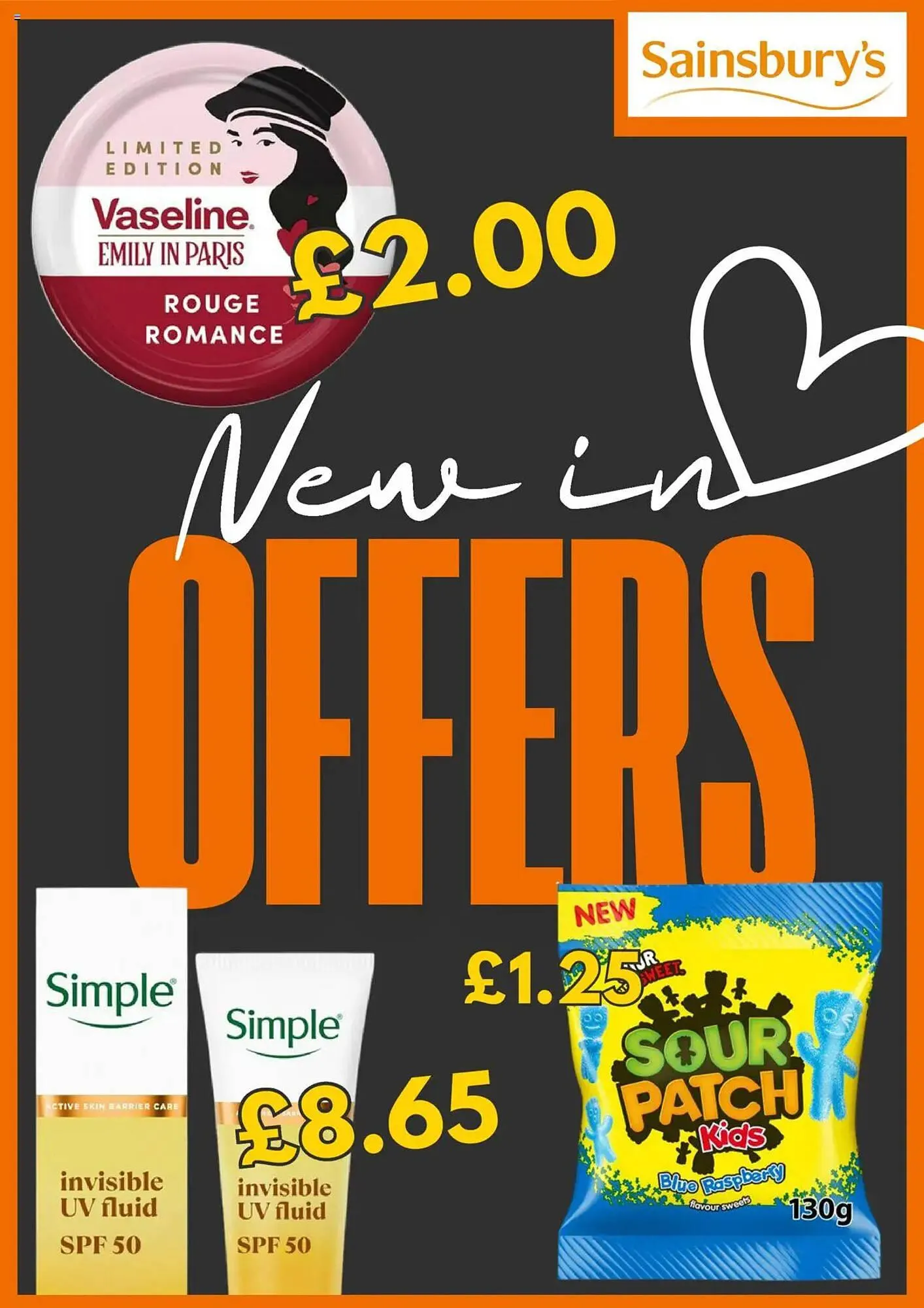 Sainsburys leaflet - 1