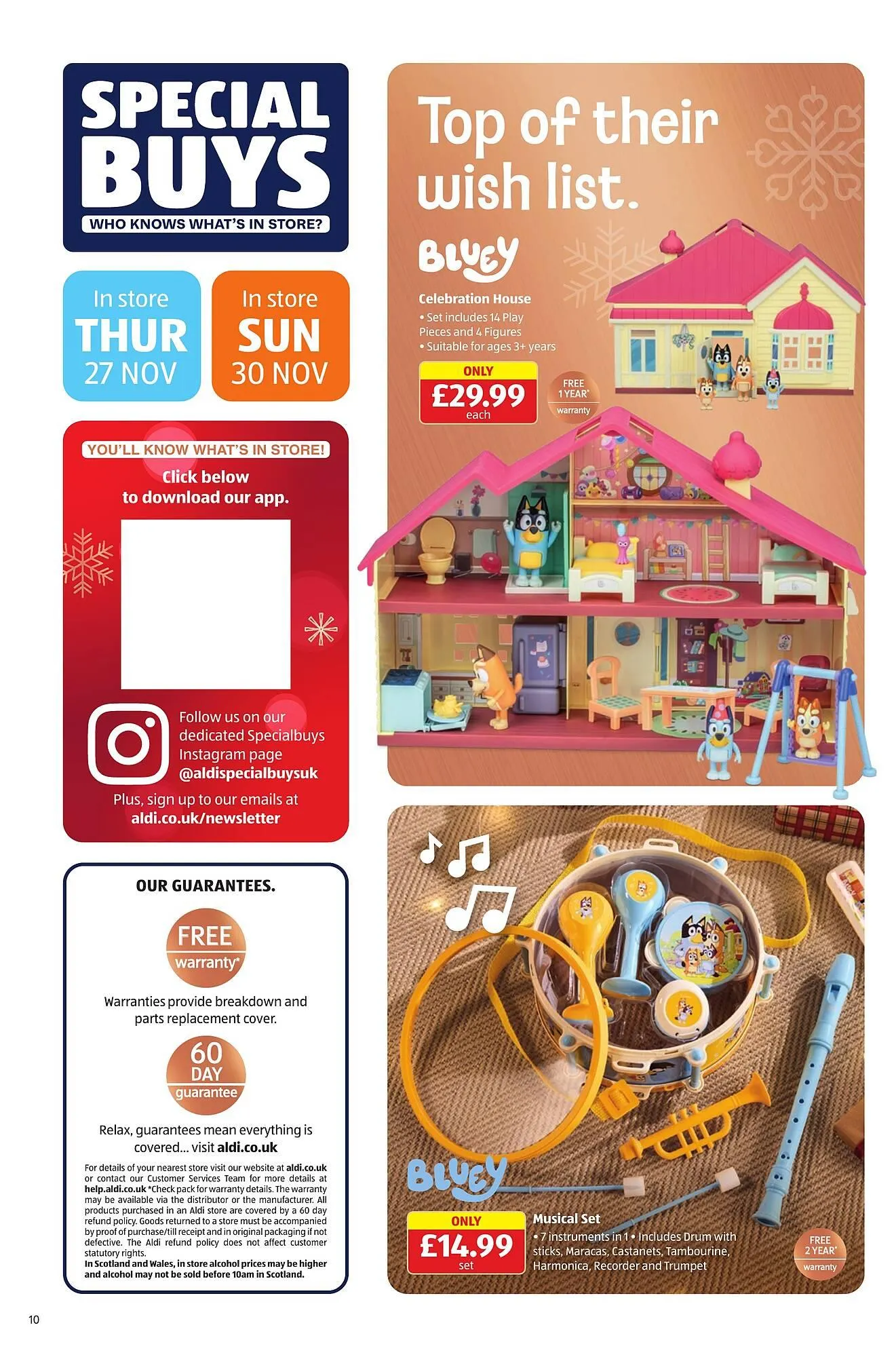 Aldi leaflet from 27 November to 3 December 2025 - Catalogue Page 10