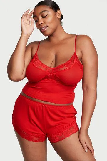 Modal Ribbed Cami Set