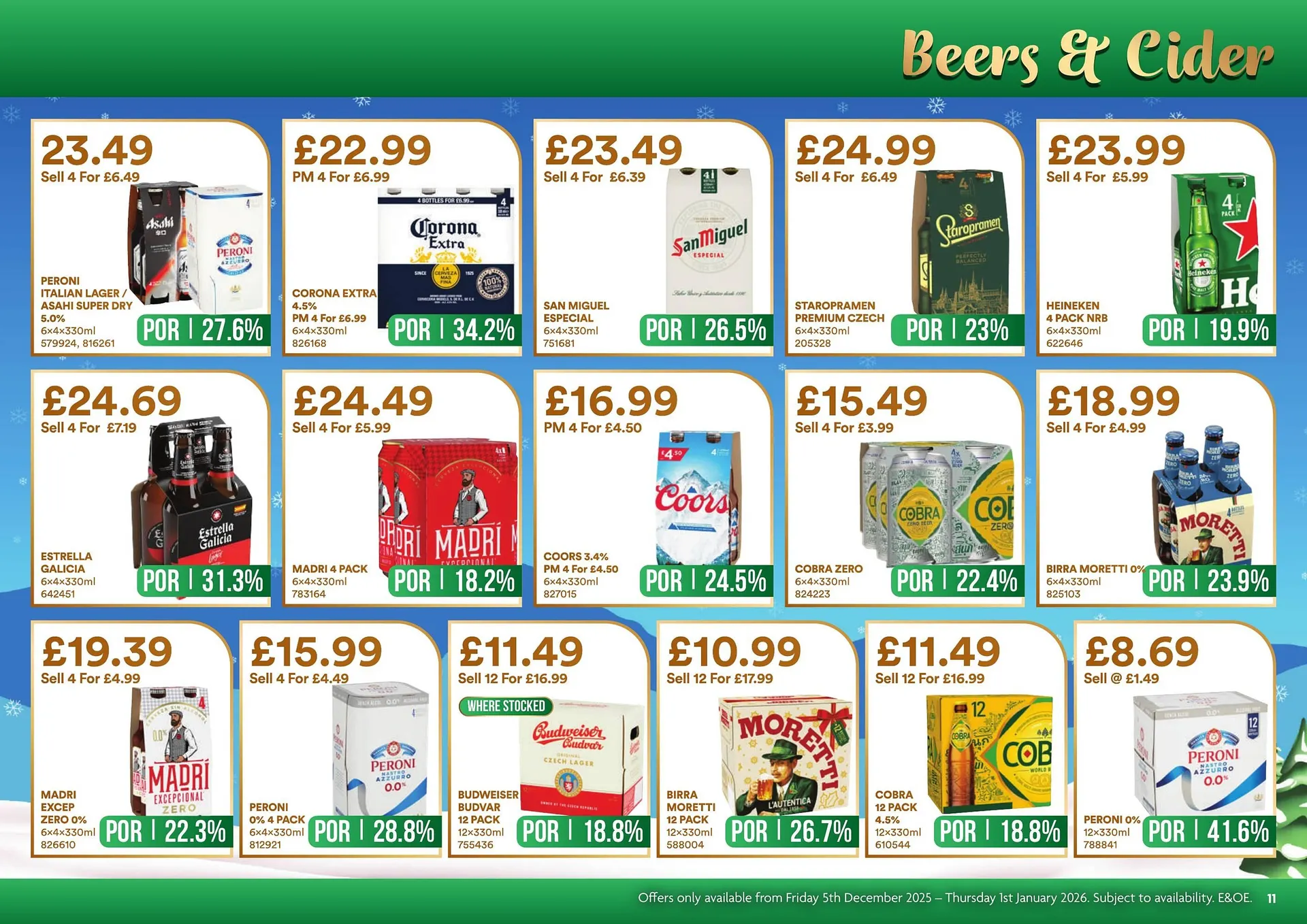 Bestway leaflet from 5 December to 1 January 2026 - Catalogue Page 11