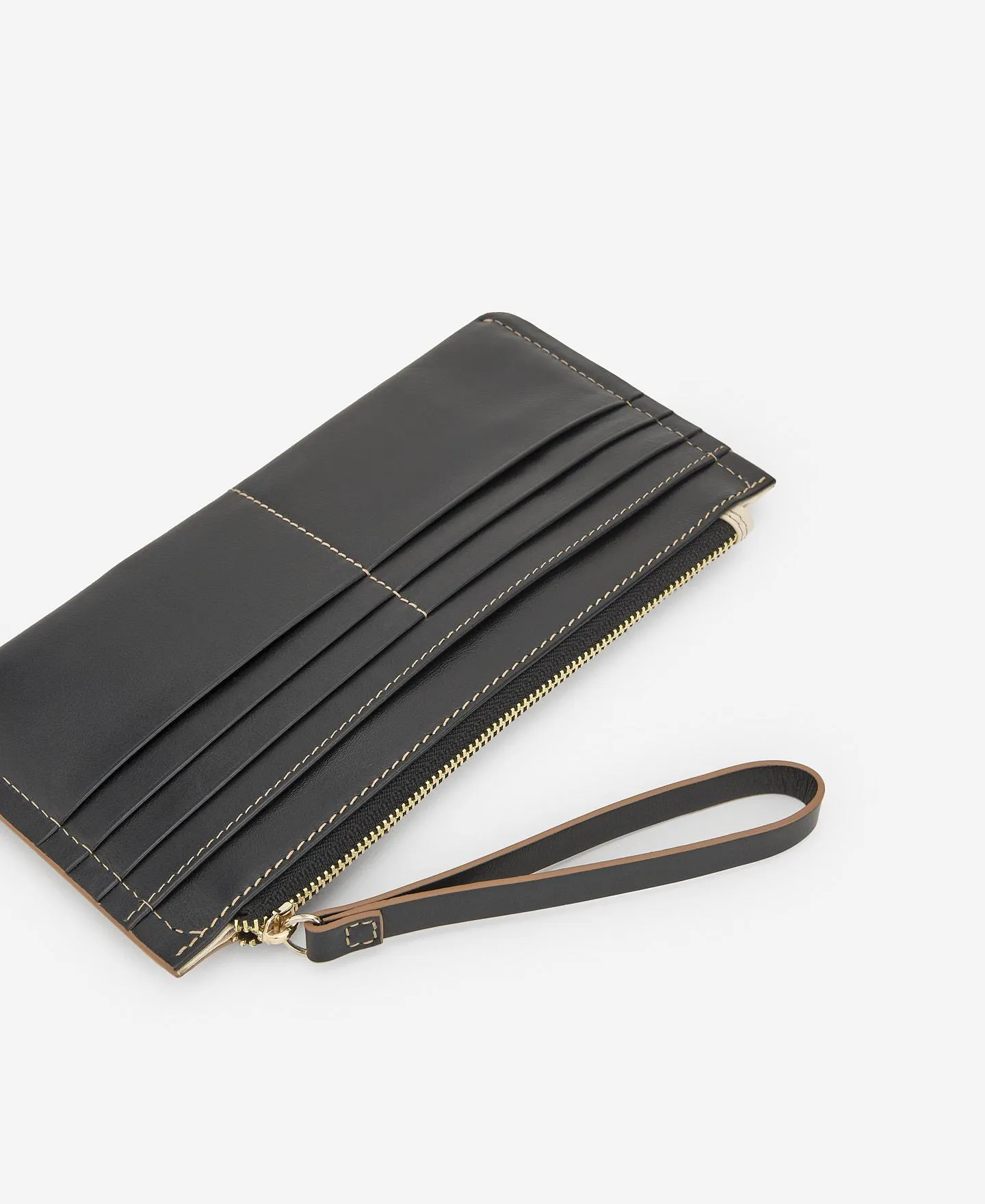 Big responsible leather purse