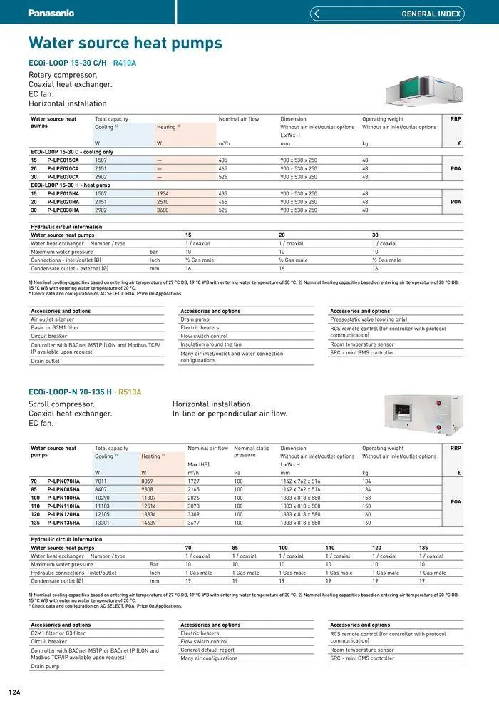 Price List 2024 / 2025 from 12 August to 31 December 2025 - Catalogue Page 124