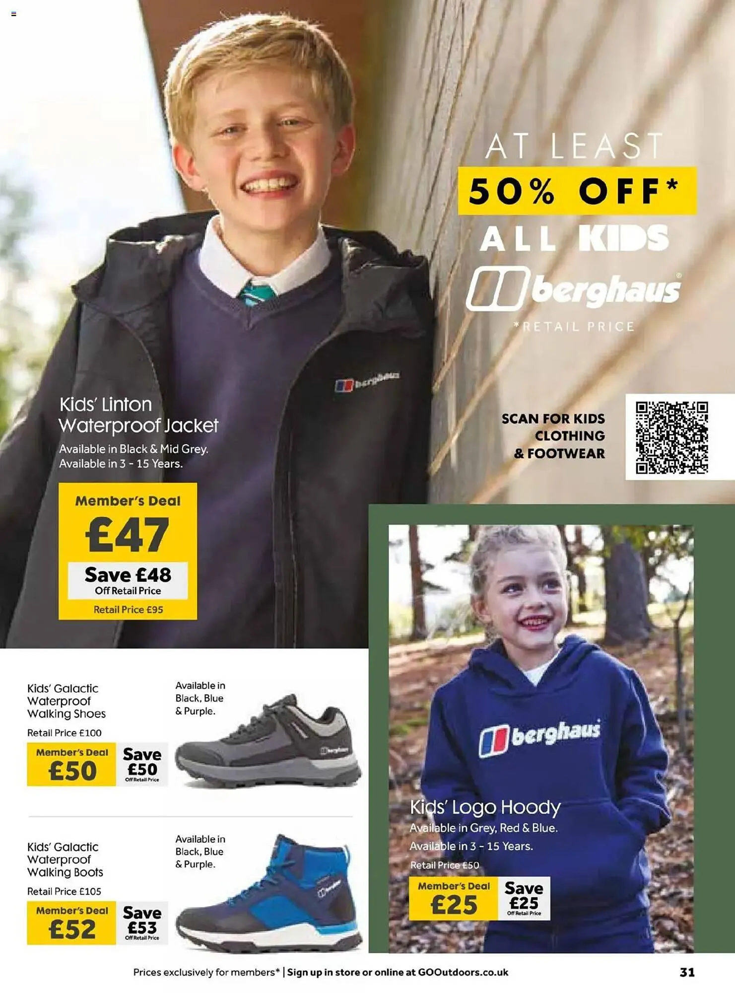GO Outdoors leaflet from 17 March to 19 April 2025 - Catalogue Page 31