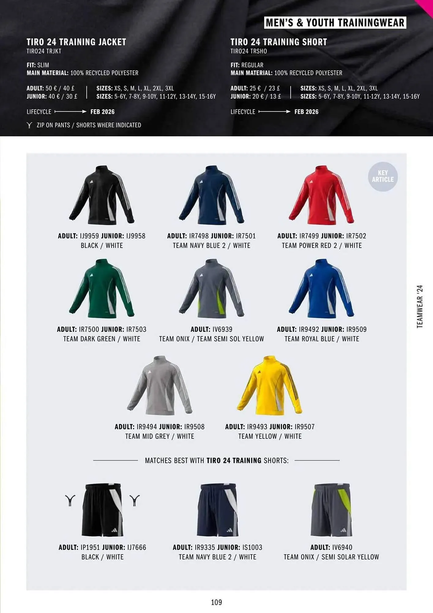 Adidas leaflet from 11 March to 31 December 2024 - Catalogue Page 109
