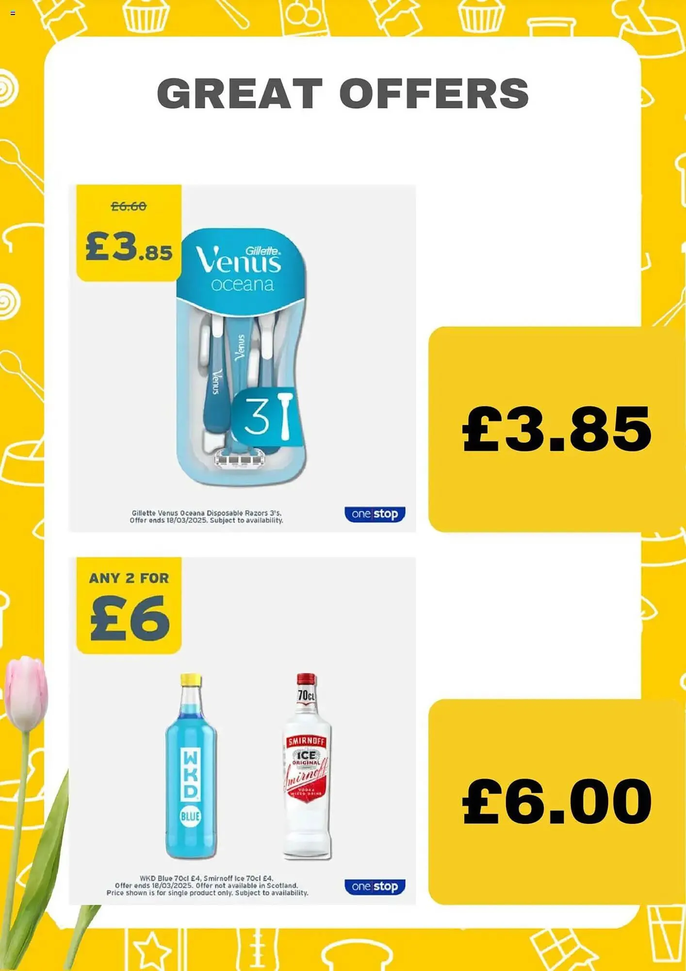 One Stop leaflet from 1 March to 28 April 2025 - Catalogue Page 8