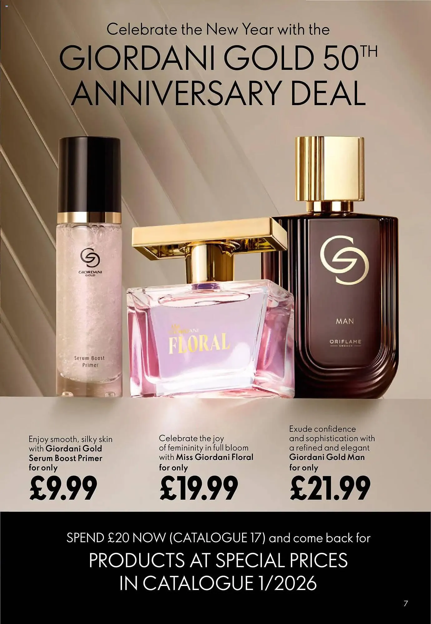 Oriflame catalogue from 3 December to 23 December 2025 - Catalogue Page 7