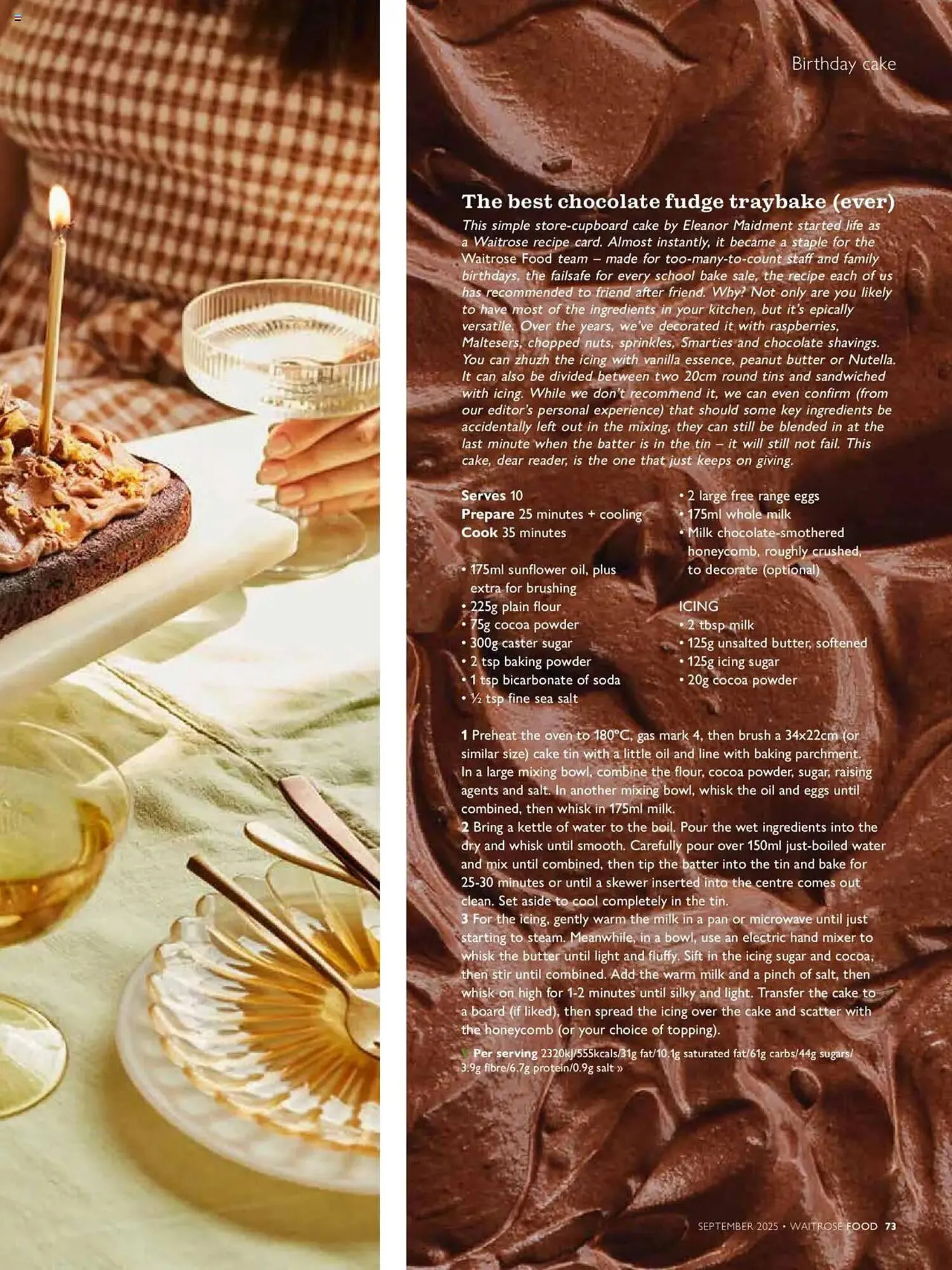 Waitrose leaflet from 1 September to 1 October 2025 - Catalogue Page 73