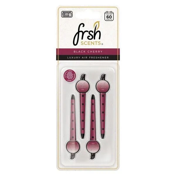BLACK CHERRY 4PK FRSH VENT STICKS