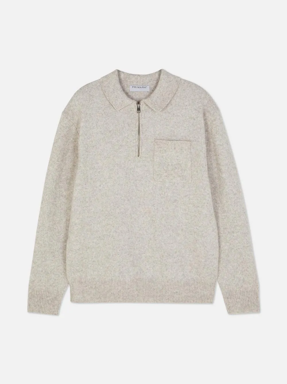 Camisola malha meio fecho correr Kem