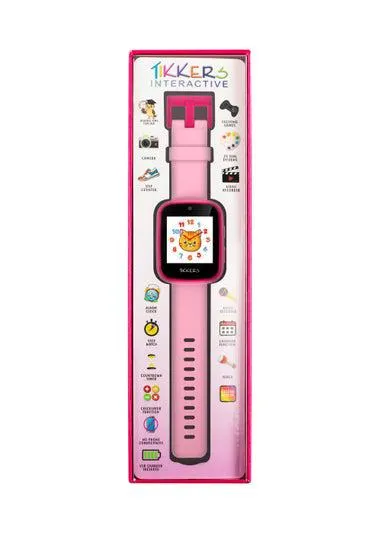 Kids Tikkers Pink Interactive Watch - One Size