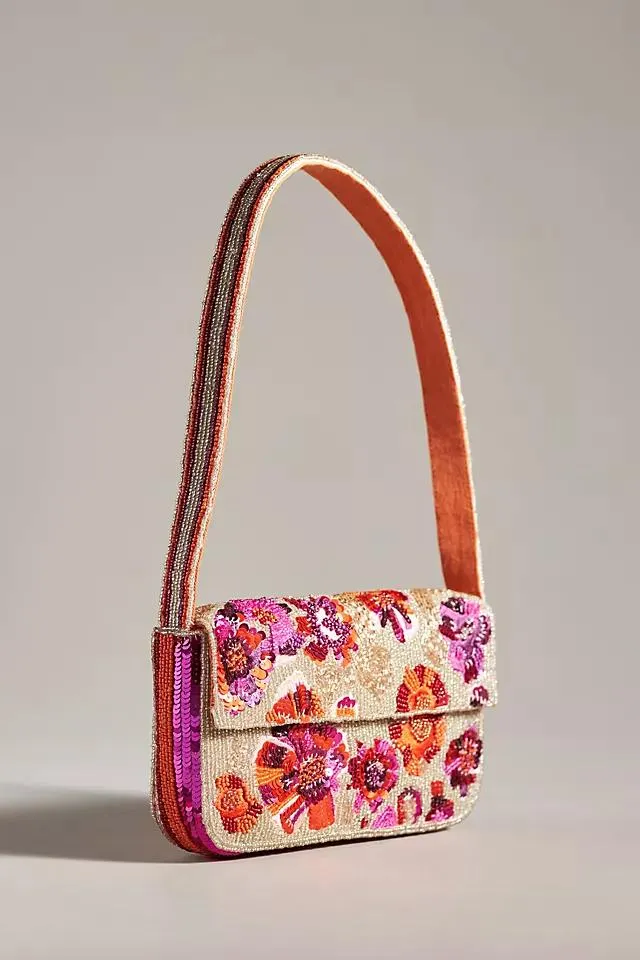 The Fiona Beaded Bag: Floral Fun Edition