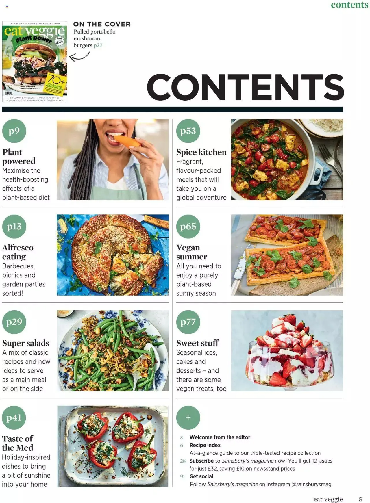 Sainsbury's - Magazine Collection - Eat Veggie Plant Power 2024 from 1 March to 31 December 2024 - Catalogue Page 5