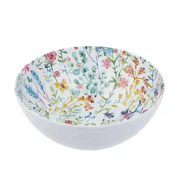 Summer Meadow Melamine Bowl