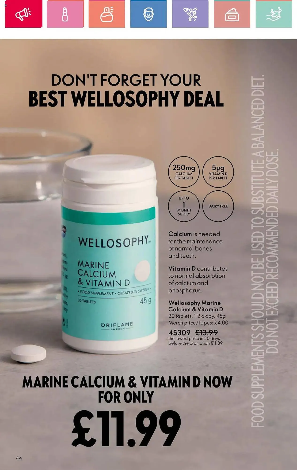 Oriflame leaflet from 3 January to 22 January 2025 - Catalogue Page 44