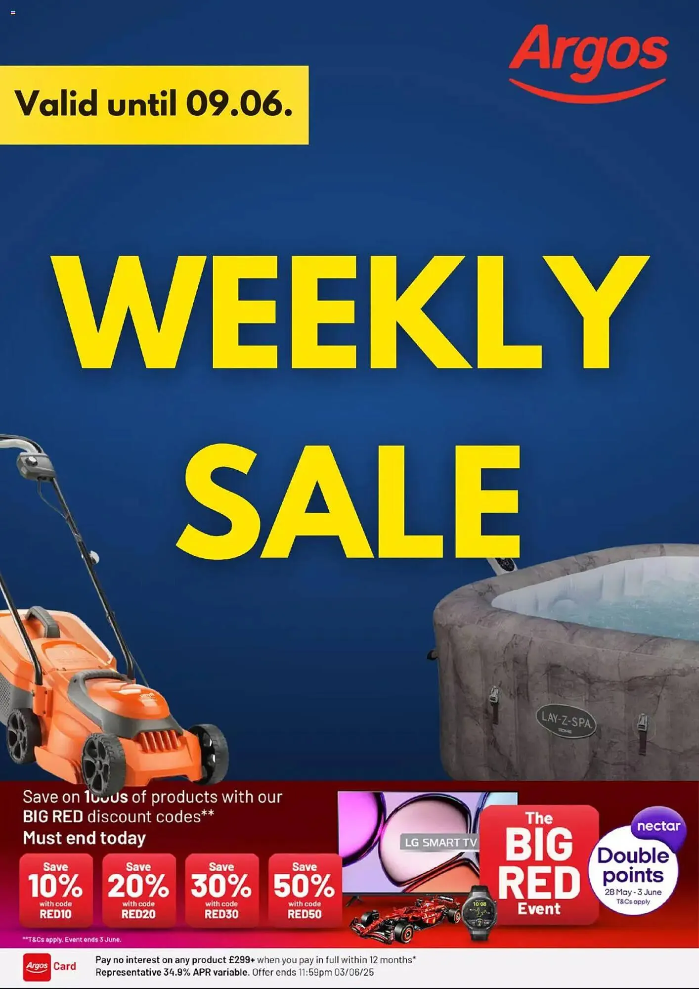 Argos leaflet from 3 June to 10 June 2025 - Catalogue Page 1