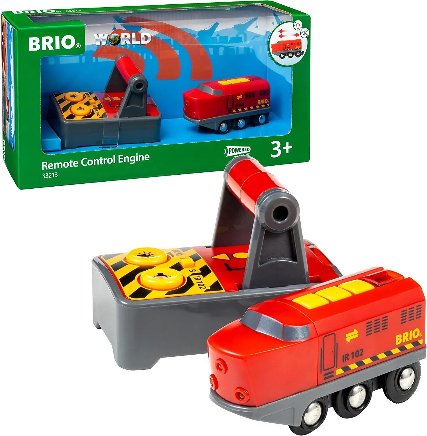 Brio Remote Control Battery Train Engine with Hand Remote 33212