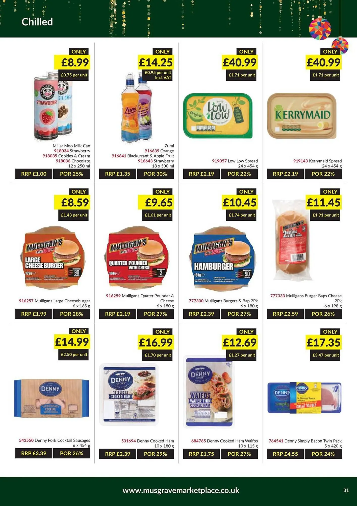Musgrave MarketPlace leaflet from 21 November to 10 December 2023 - Catalogue Page 31