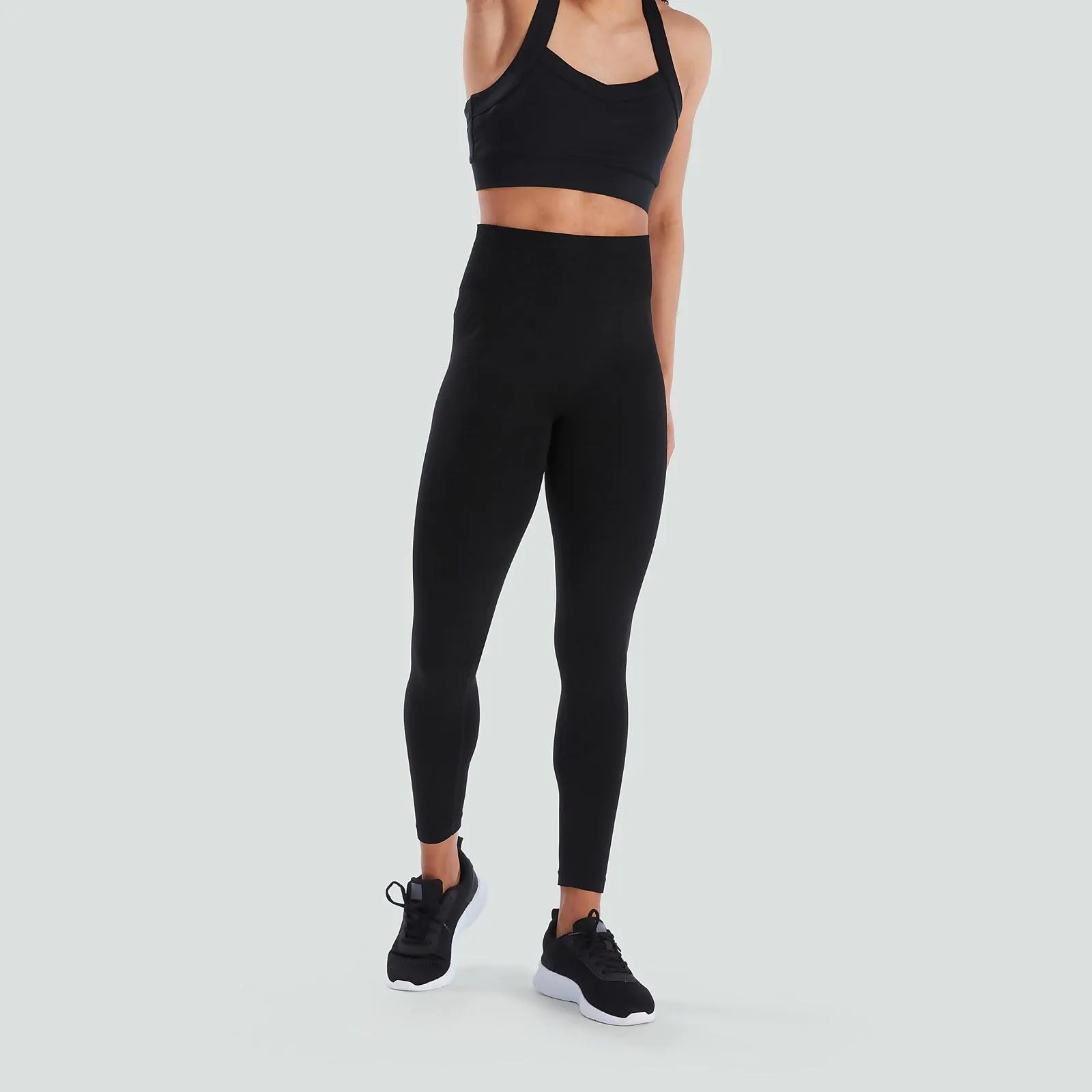 WOMENS SEAMLESS LEGGING BLACK