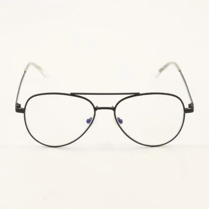 Black Cleo OP493 Aviator Sunglasses