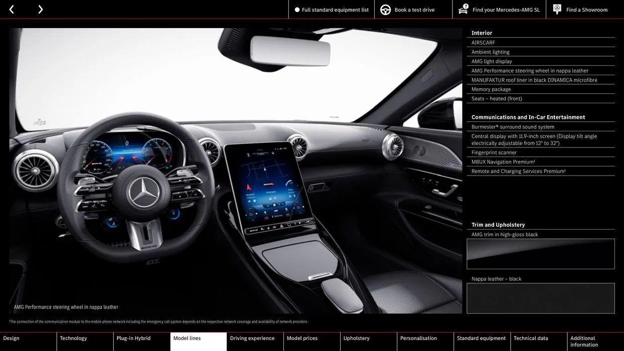 Mercedes-AMG SL from 10 August to 10 August 2025 - Catalogue Page 22