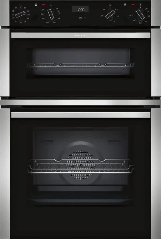 NEFF U1ACE5HN0B N50 Built-In Double Oven - Stainless Steel