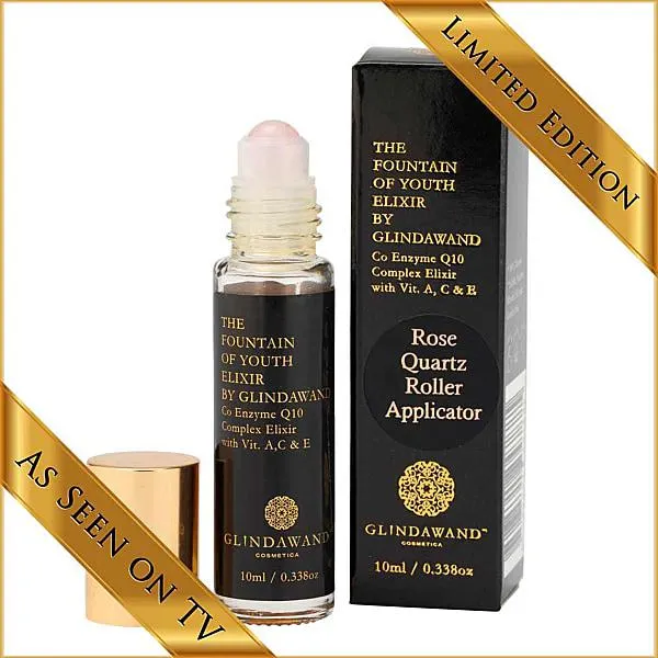 GlindaWand Fountain of Youth Elixir - Rose Quartz-Rollerball 10ml