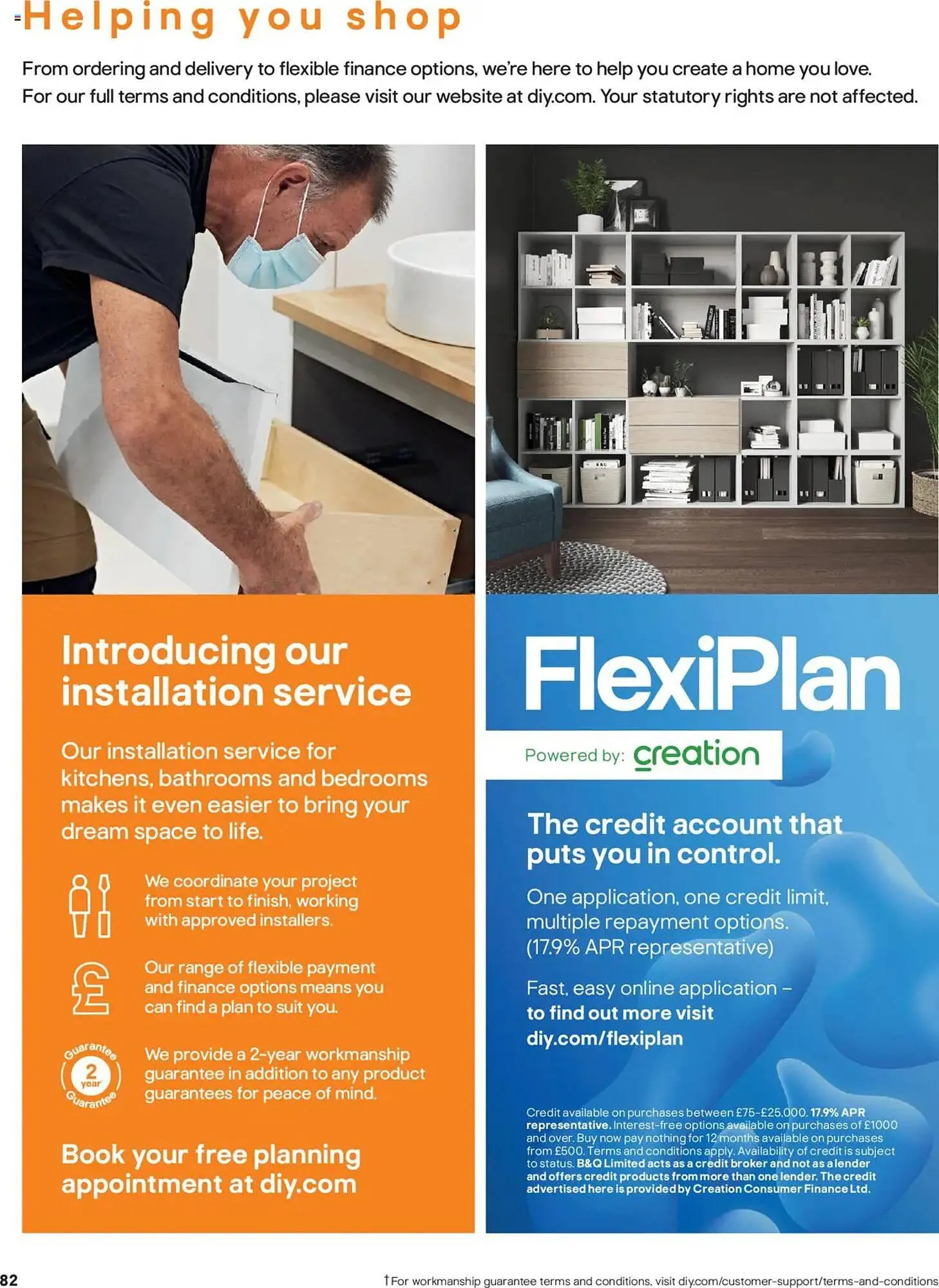 B&Q leaflet from 22 November to 31 May 2025 - Catalogue Page 82