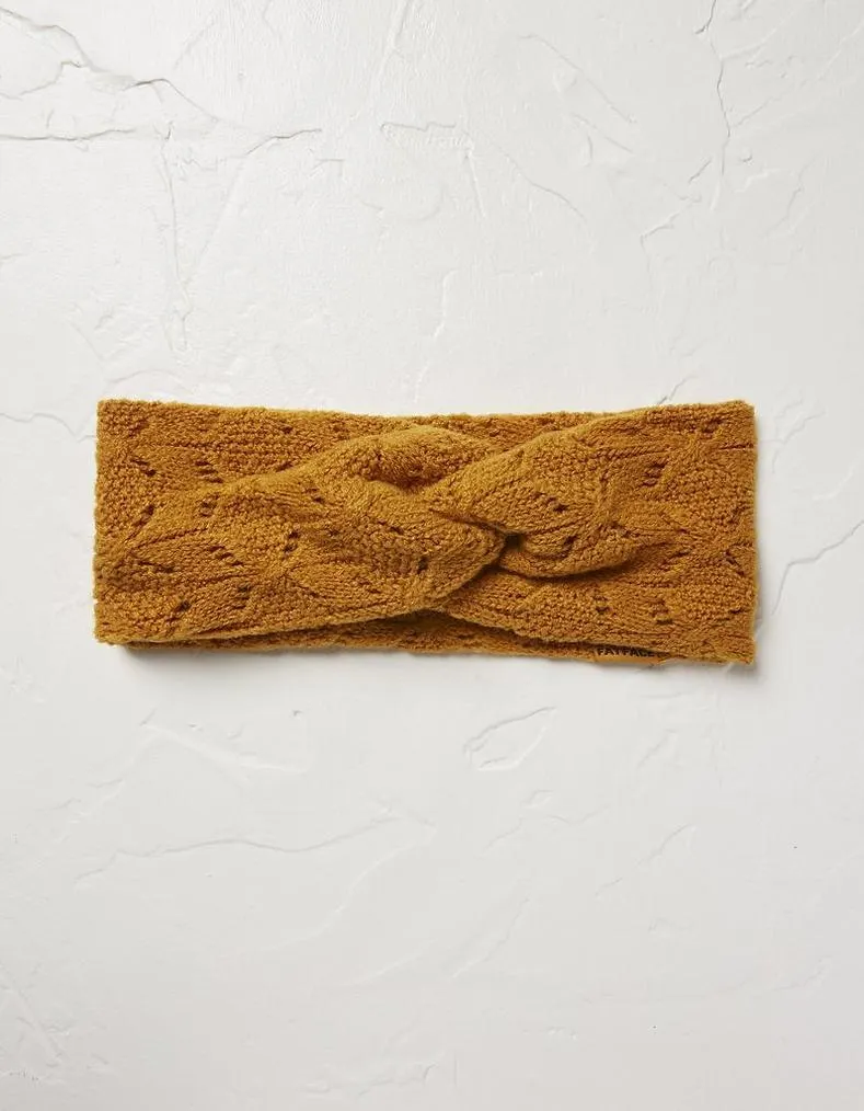 Pointelle Knitted Headband