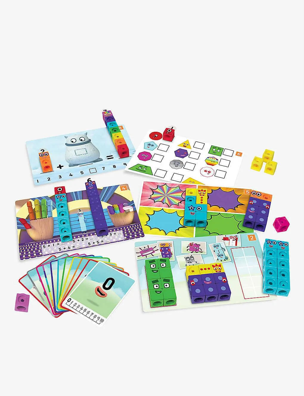 MathLink Cubes 1-10 activity set