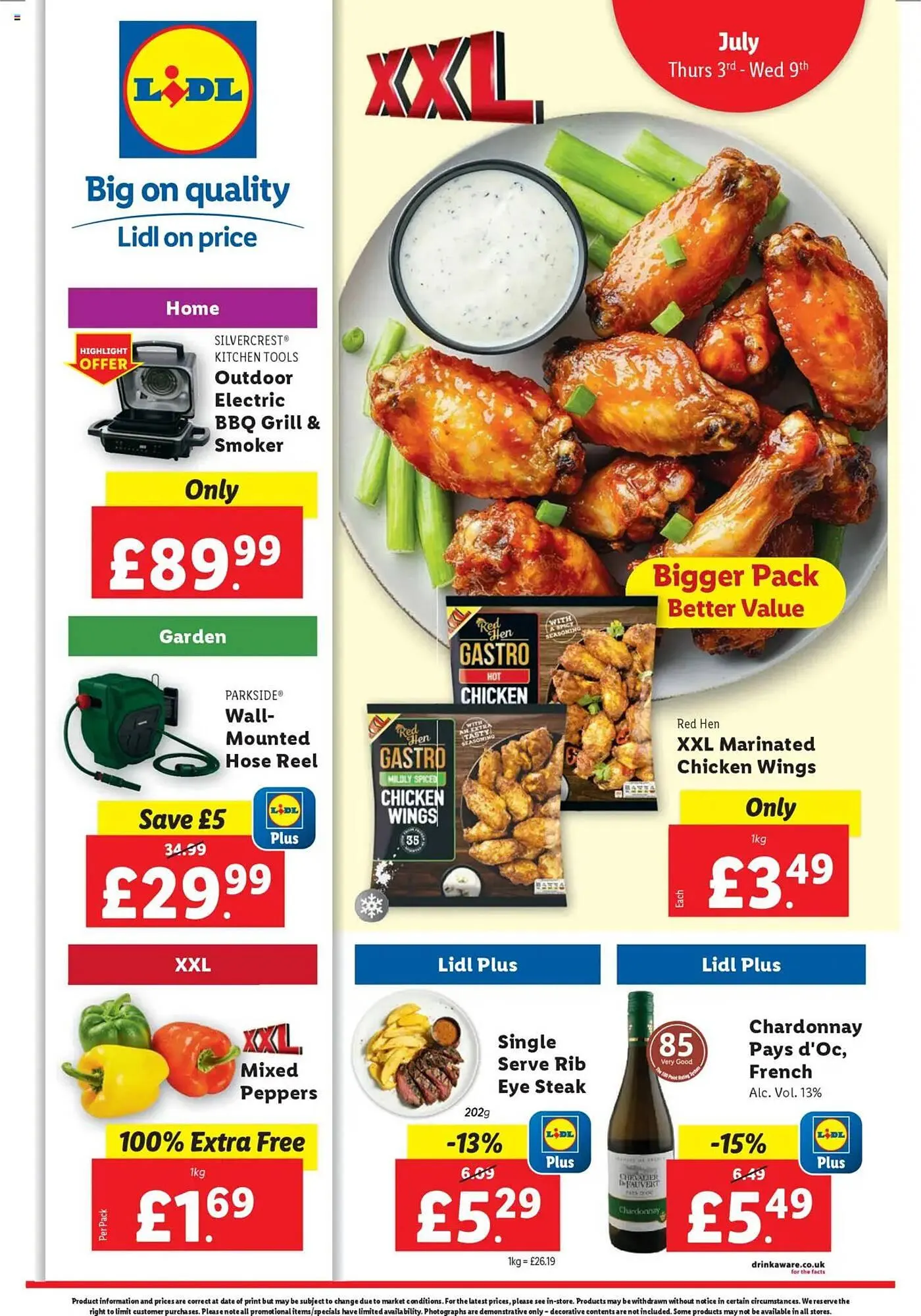 Lidl leaflet from 3 July to 9 July 2025 - Catalogue Page 1