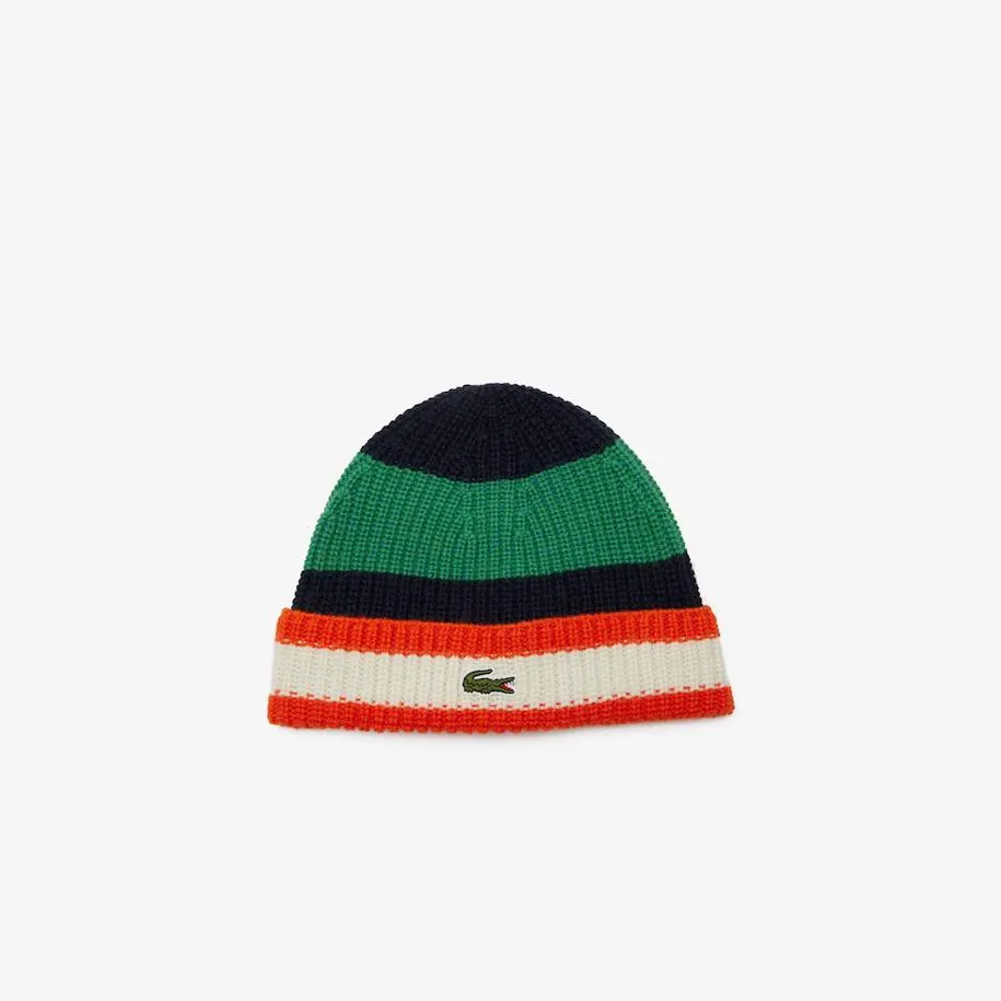 Wool Striped Beanie