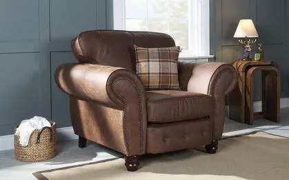 County Fabric Club Chair