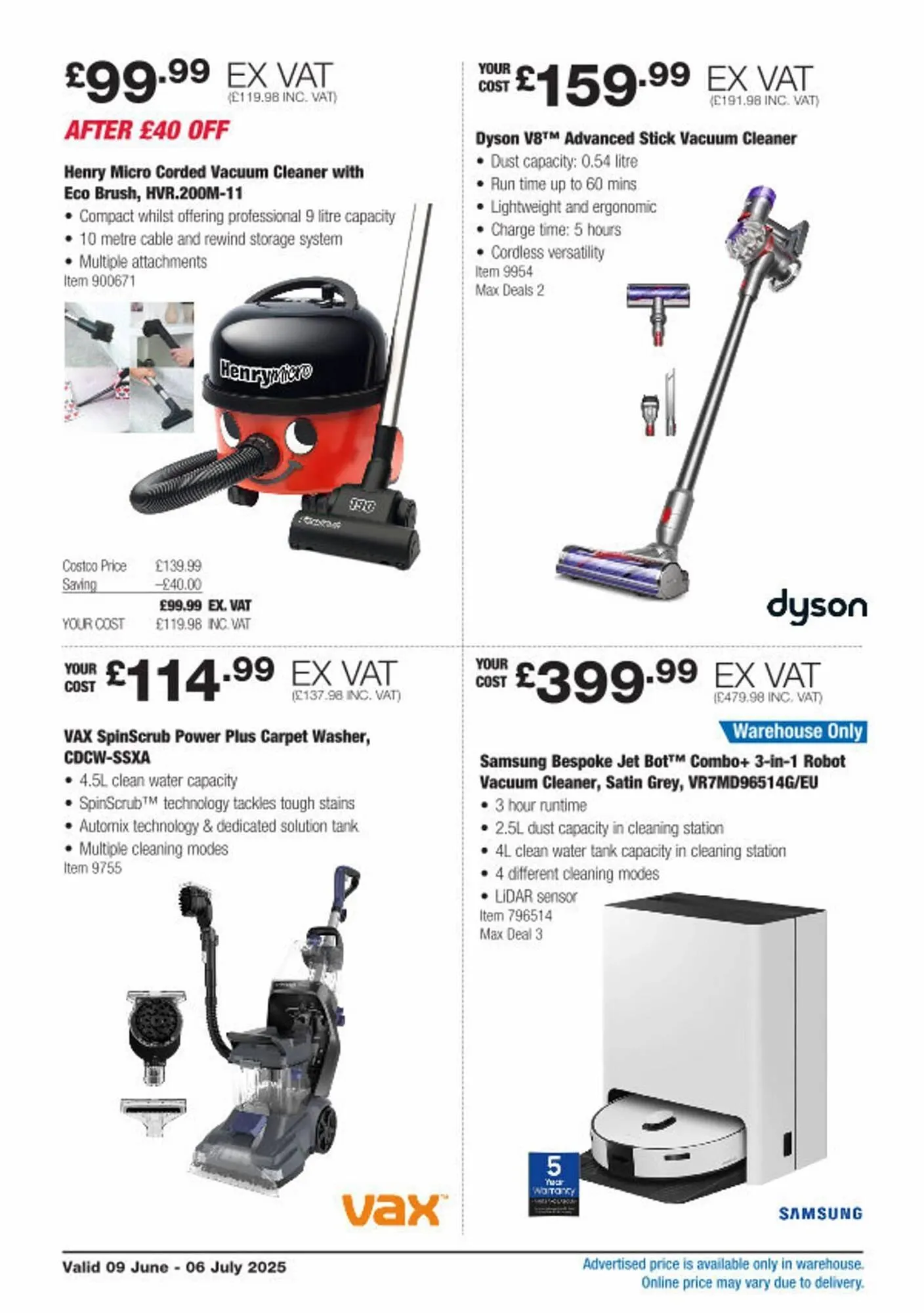 Costco leaflet from 9 June to 6 July 2025 - Catalogue Page 5