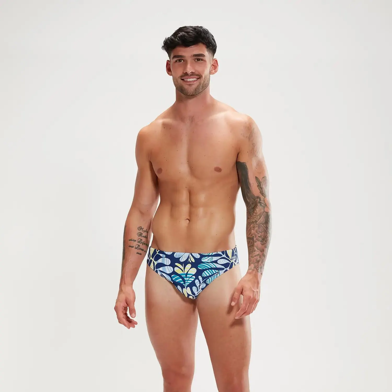 Men's 5cm Escape Brief Blue/White