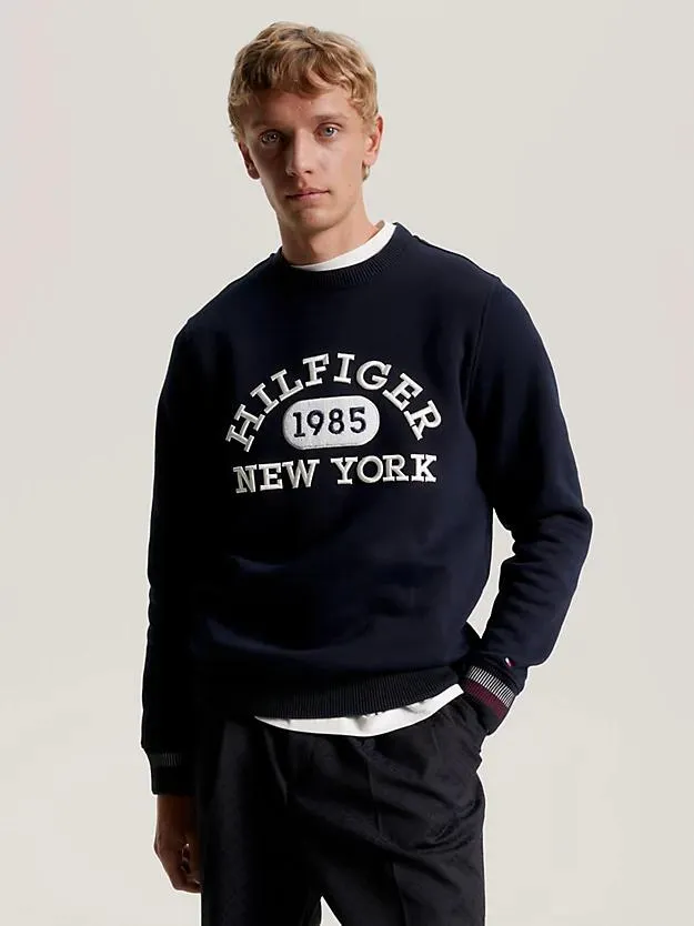 Hilfiger Monotype College Logo Sweatshirt