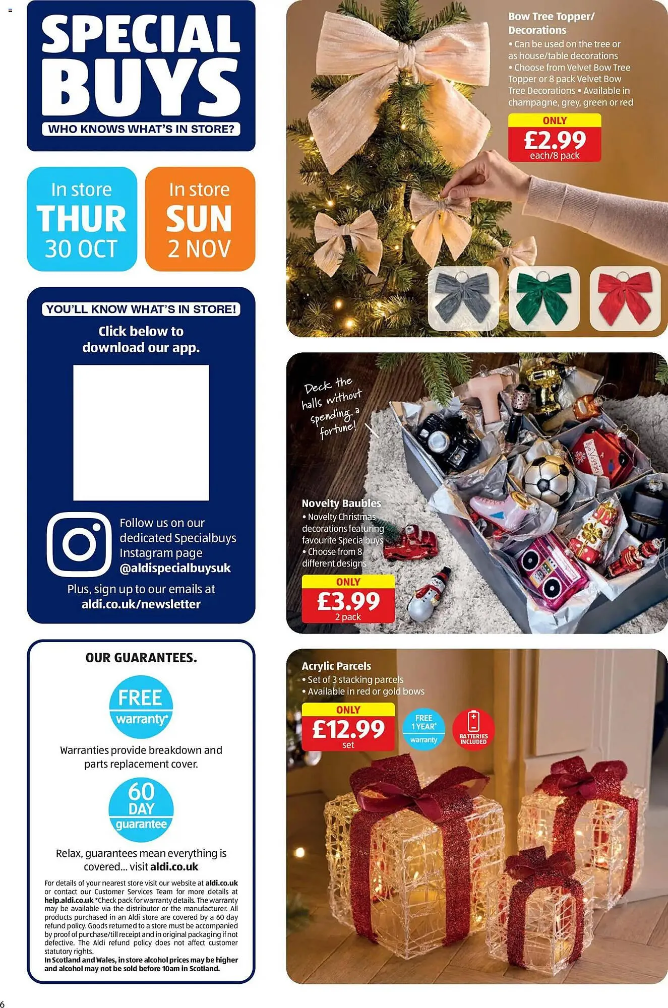 Aldi leaflet from 30 October to 5 November 2025 - Catalogue Page 6