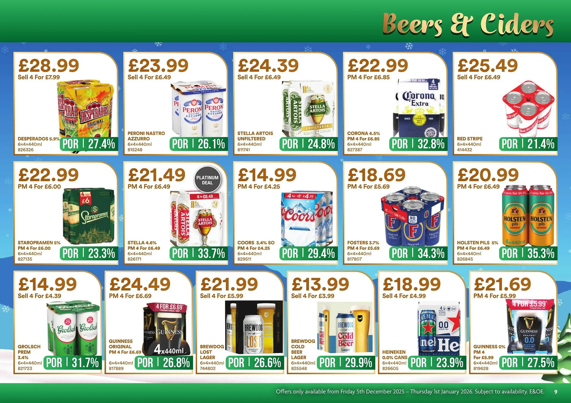 Bestway leaflet from 5 December to 1 January 2026 - Catalogue Page 9