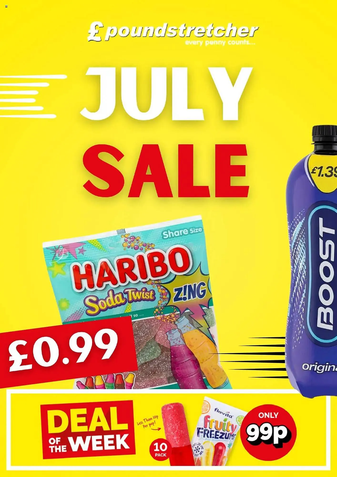 Poundstretcher leaflet - 1