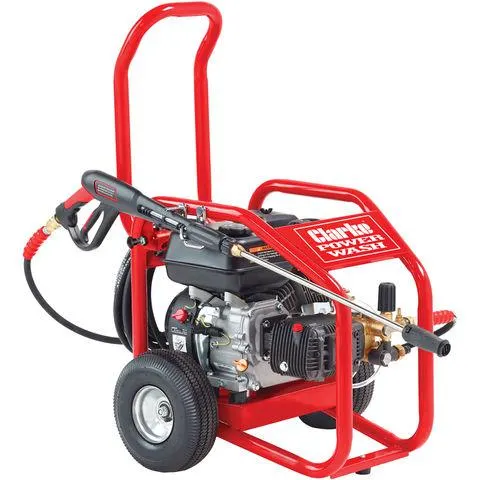 Clarke PLS195B 6.5HP Heavy Duty Petrol Driven Pressure Washer