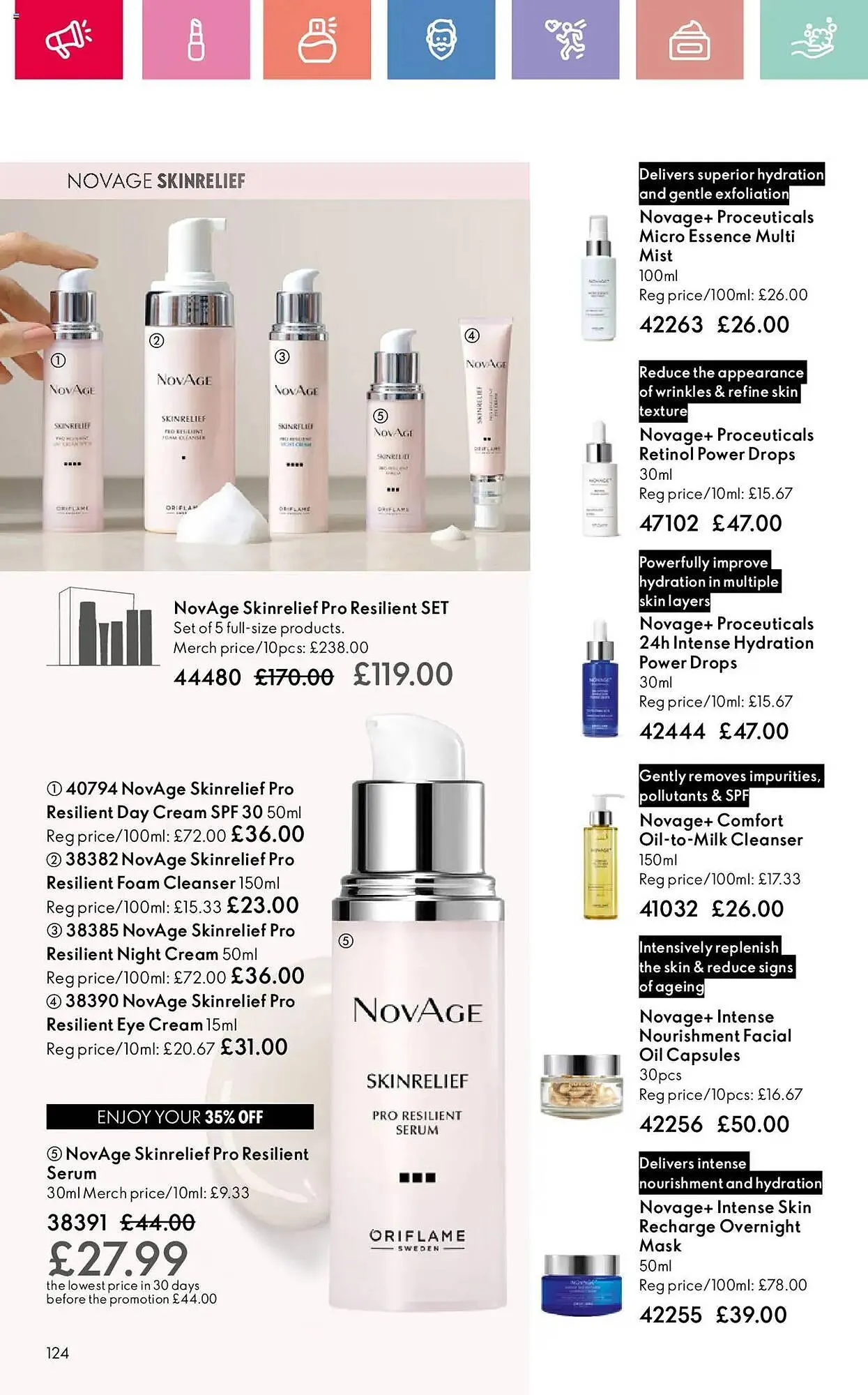 Oriflame leaflet from 10 July to 30 July 2025 - Catalogue Page 124