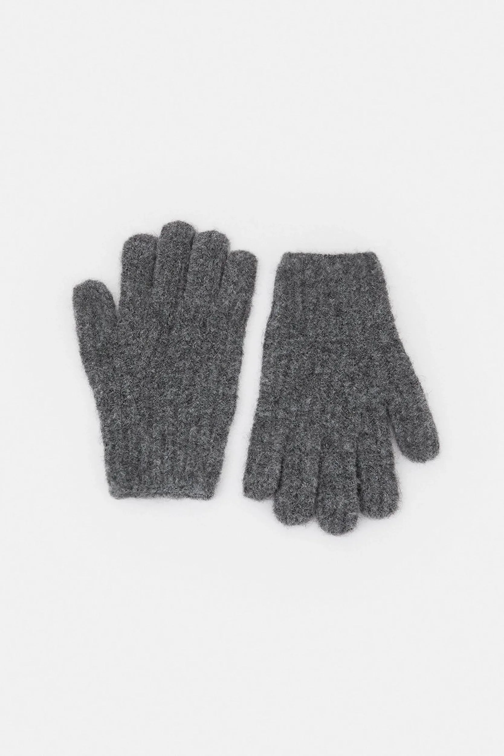 Soft Touch Wool Blend Knit Gloves