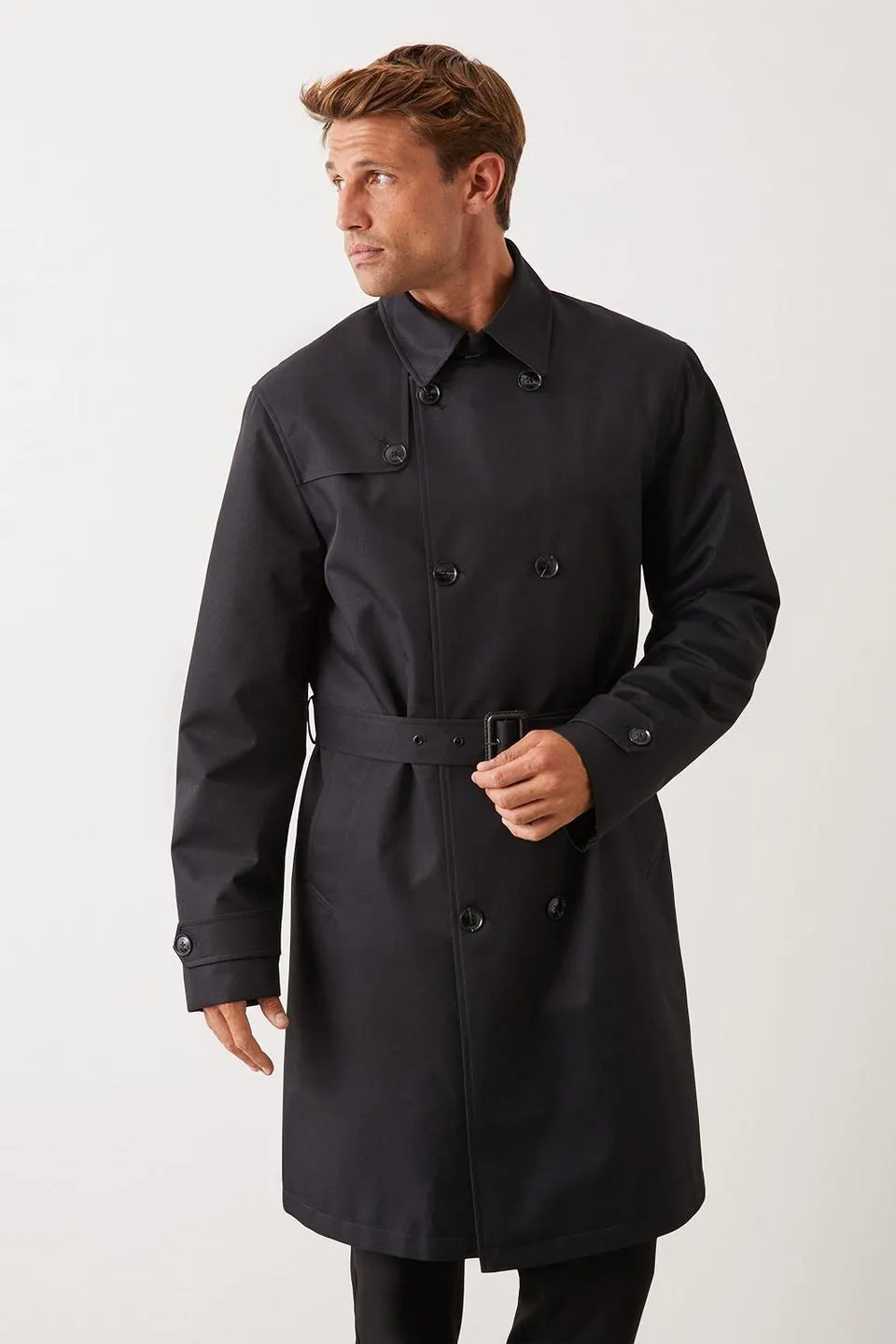 Double Breasted Trench Coat