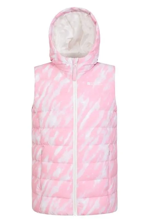 Kids Water Resistant Hooded Gilet