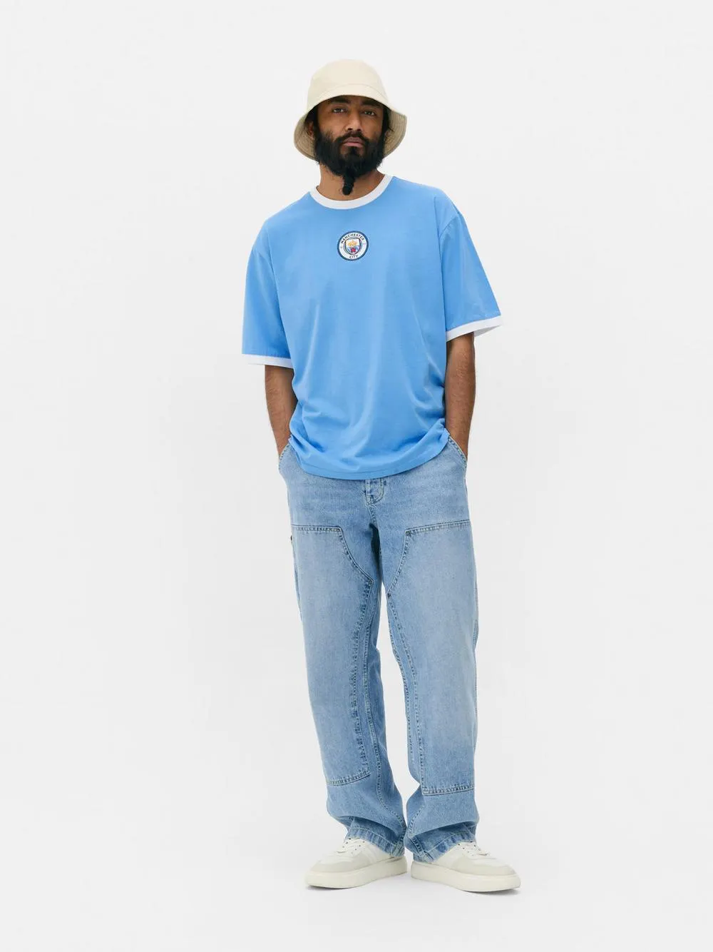 Manchester City Ringer T-Shirt