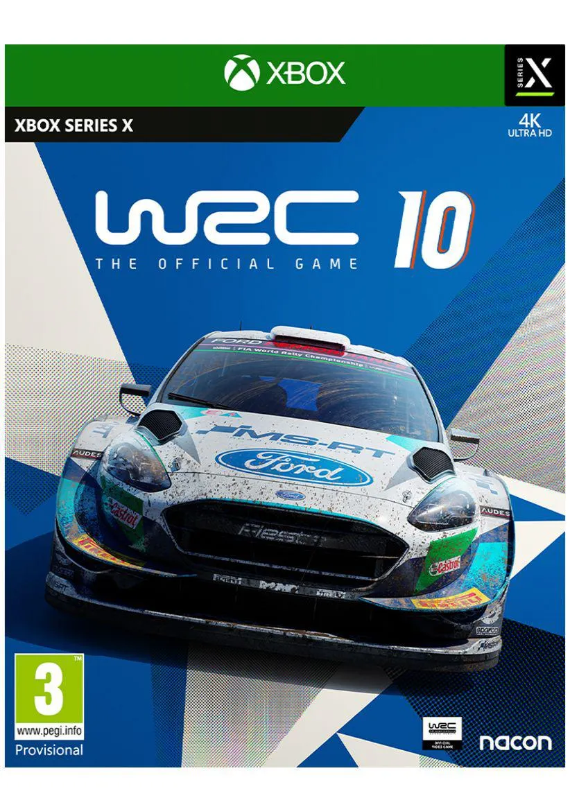 WRC 10 on Xbox Series X | S