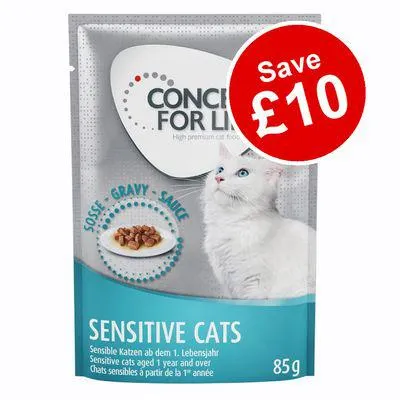 48 x 85g Concept for Life Wet Cat Food - Save £10!*